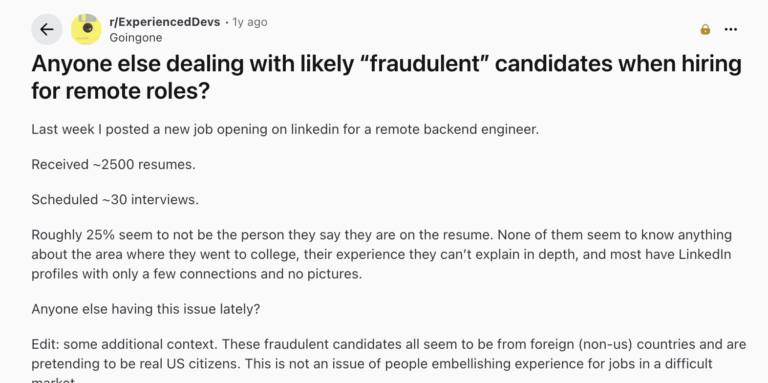 Are Your Job Candidates Fake? Here’s How to Spot Them.